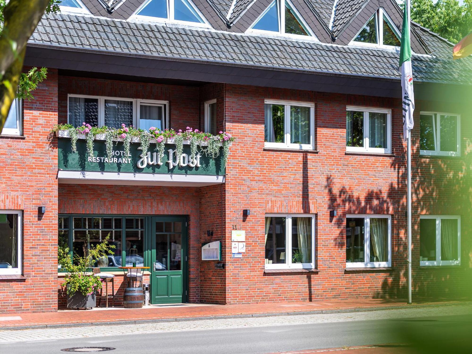 Hotel Restaurant "Zur Post" Holdorf Buitenkant foto